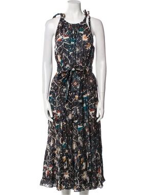 ULLA JOHNSON floral print long dress